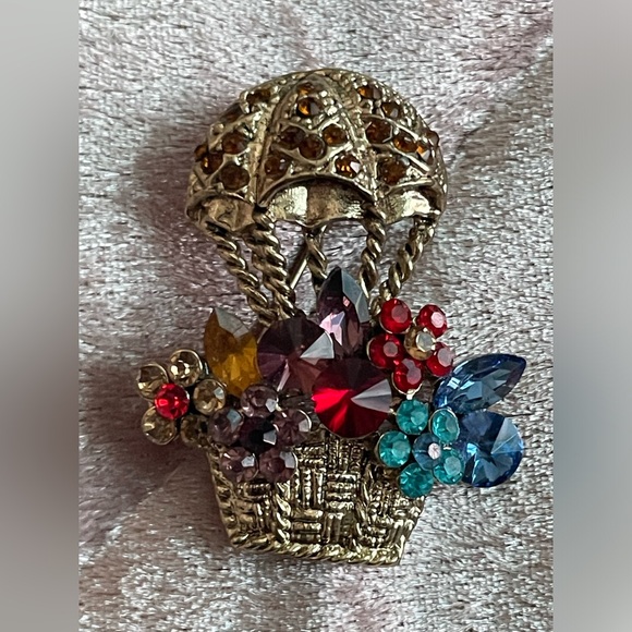 Two hot air ballon brooches. - Picture 4 of 9